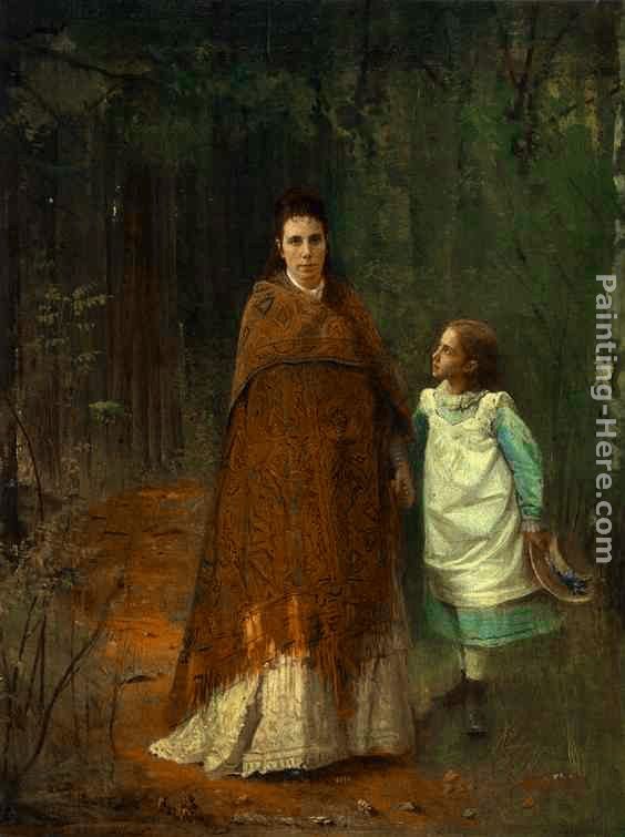 Ivan Nikolaevich Kramskoy In the Park
